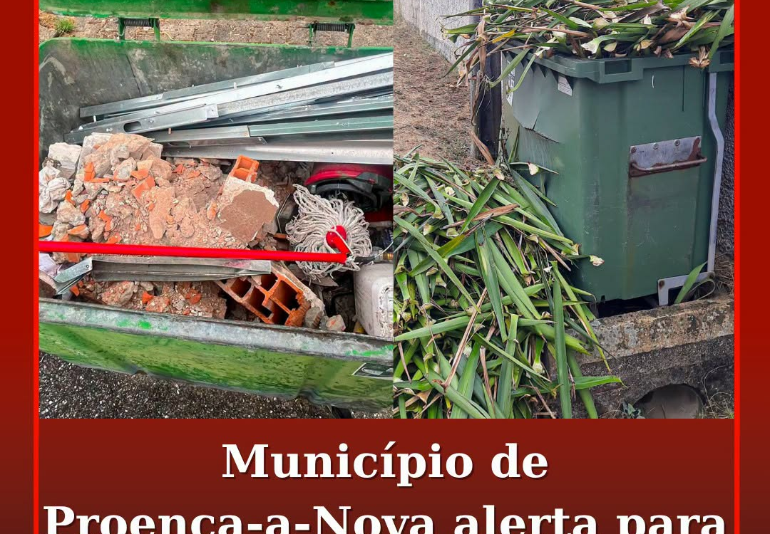 O município de Proença‑a‑Nova voltou a alertar, através das redes sociais