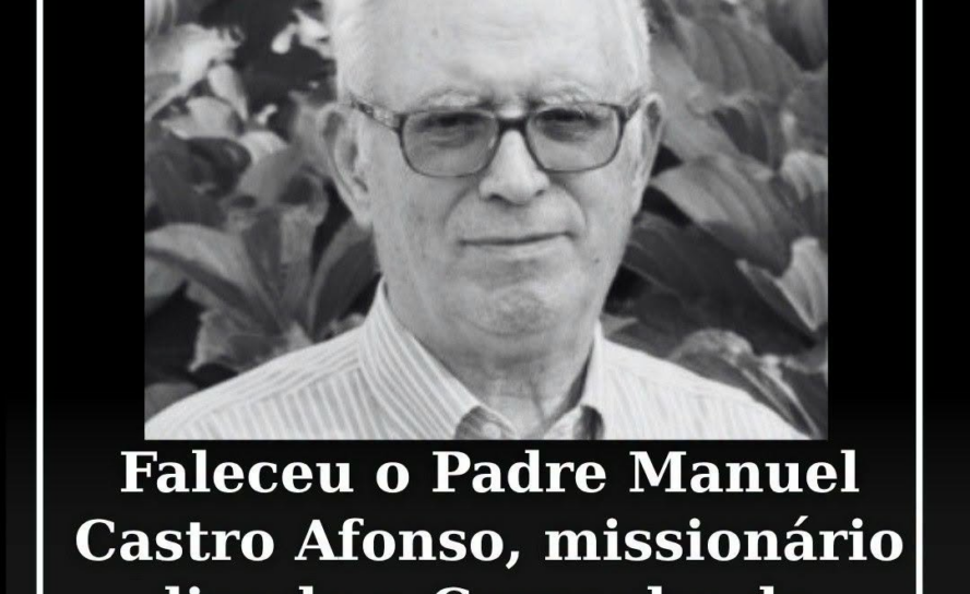 O padre Manuel Castro Afonso, da Sociedade Missionária da Boa Nova