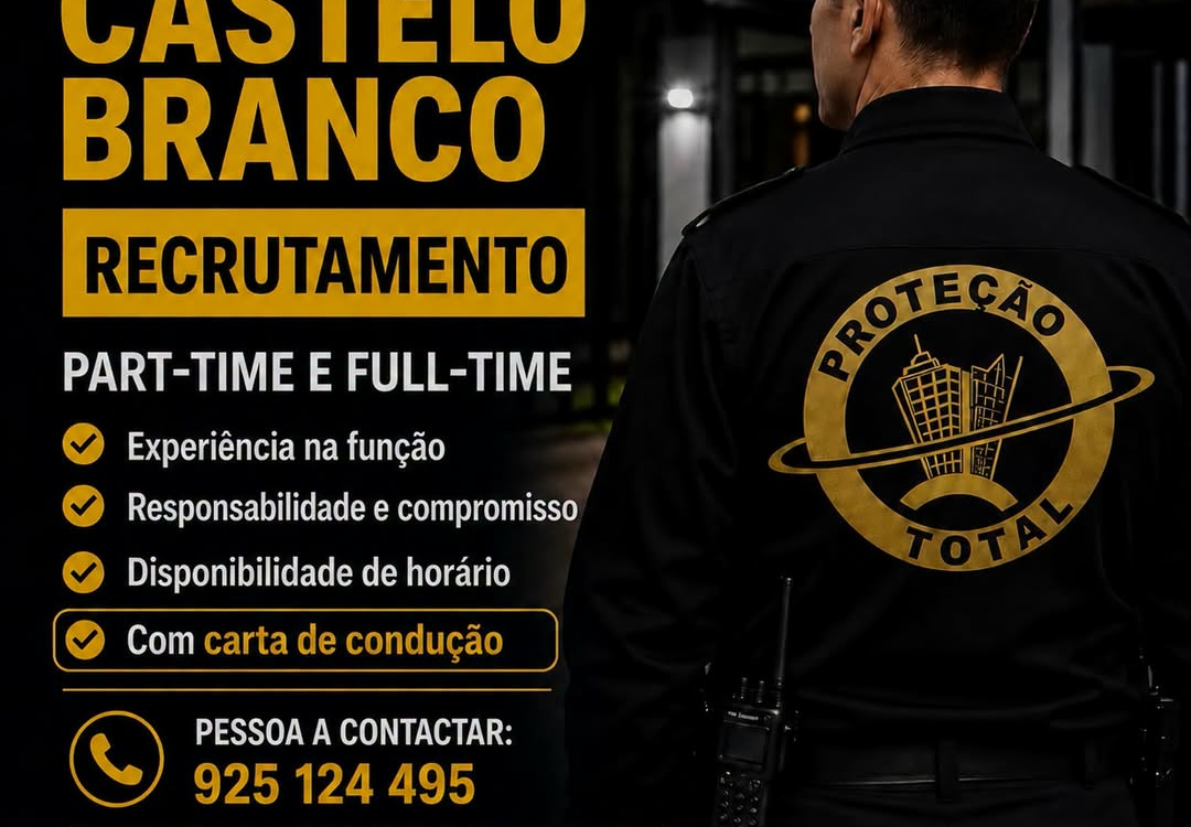 Oportunidade de Emprego | Castelo Branco