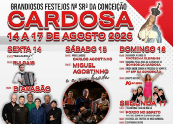 Os Grandiosos Festejos de Nossa Senhora da Conceição estão de regresso à Cardosa