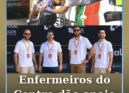 Os enfermeiros João Valente, Tiago Brito