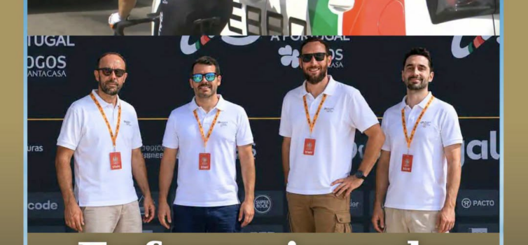 Os enfermeiros João Valente, Tiago Brito