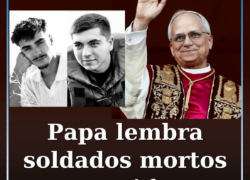 Papa lembra no Vaticano os dois soldados mortos na A1
