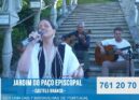 Raquel Maria interpretou “Saudades da Beira” no apelo ao voto do Jardim do Paço