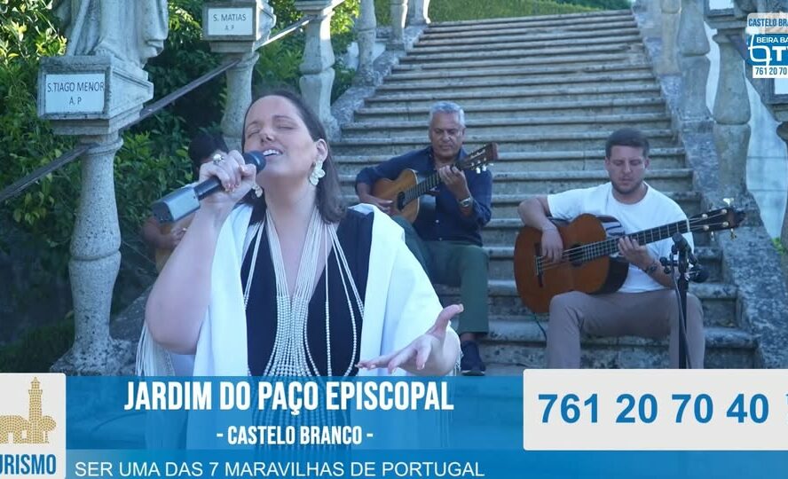 Raquel Maria interpretou “Saudades da Beira” no apelo ao voto do Jardim do Paço