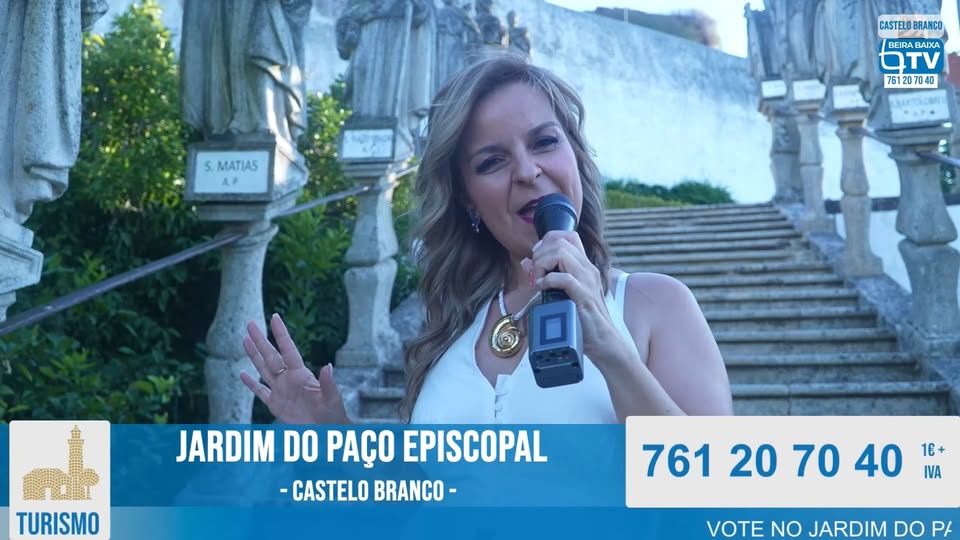 Suzy interpretou “Eu Amo-te” no apelo ao voto do Jardim do Paço Episcopal para s