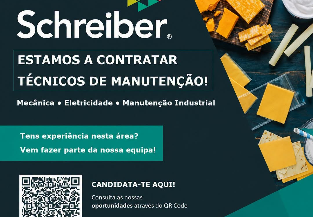 TEM EXPERIÊNCIA EM MANUTENÇÃO? A SCHREIBER FOODS TEM UMA OPORTUNIDADE PARA SI