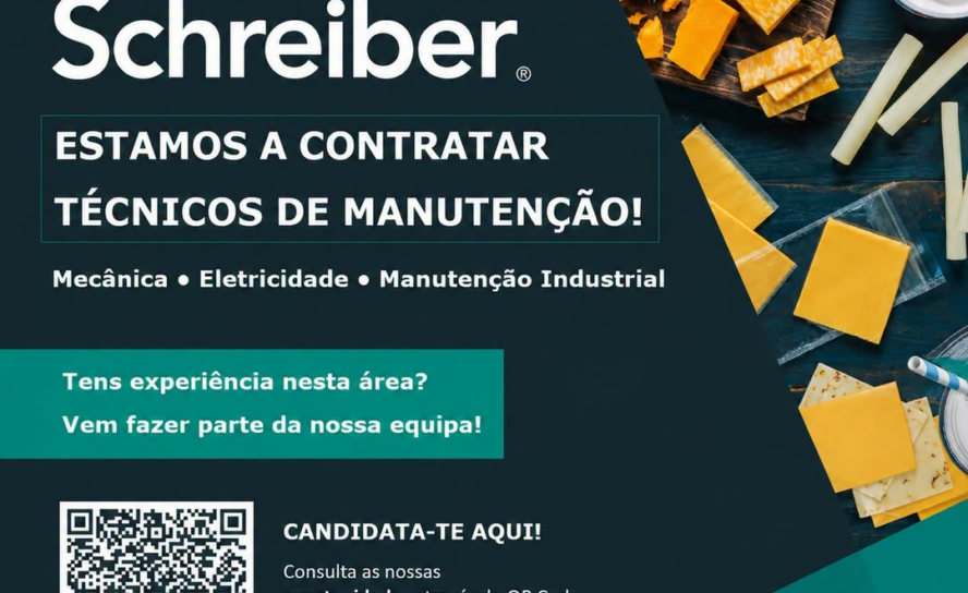 TEM EXPERIÊNCIA EM MANUTENÇÃO? A SCHREIBER FOODS TEM UMA OPORTUNIDADE PARA SI