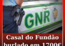 Um casal do Fundão foi vítima de uma burla telefónica na tarde de terça-feira