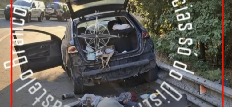 Um despiste de um veículo ligeiro provocou, este domingo
