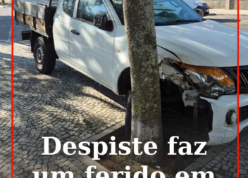 Um homem de 79 anos ficou ferido com gravidade ligeira na sequência de um despis