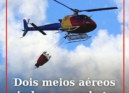 Um incêndio deflagrou na tarde desta quinta-feira, 6 de agosto
