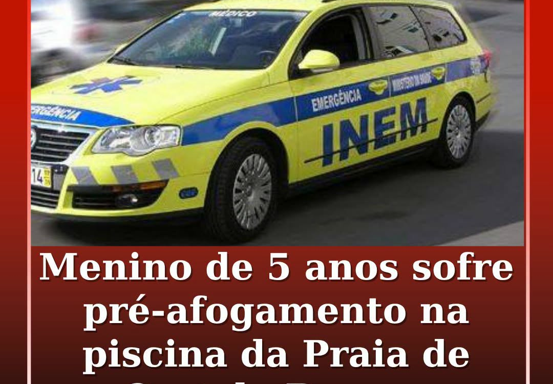 Um menino de cinco anos sofreu, esta quinta-feira