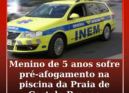 Um menino de cinco anos sofreu, esta quinta-feira
