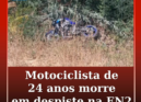 Um motociclista de 24 anos morreu este sábado na sequência de um despiste na Est