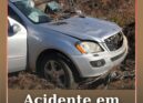 Um veículo ligeiro de passageiros despistou-se na tarde deste domingo