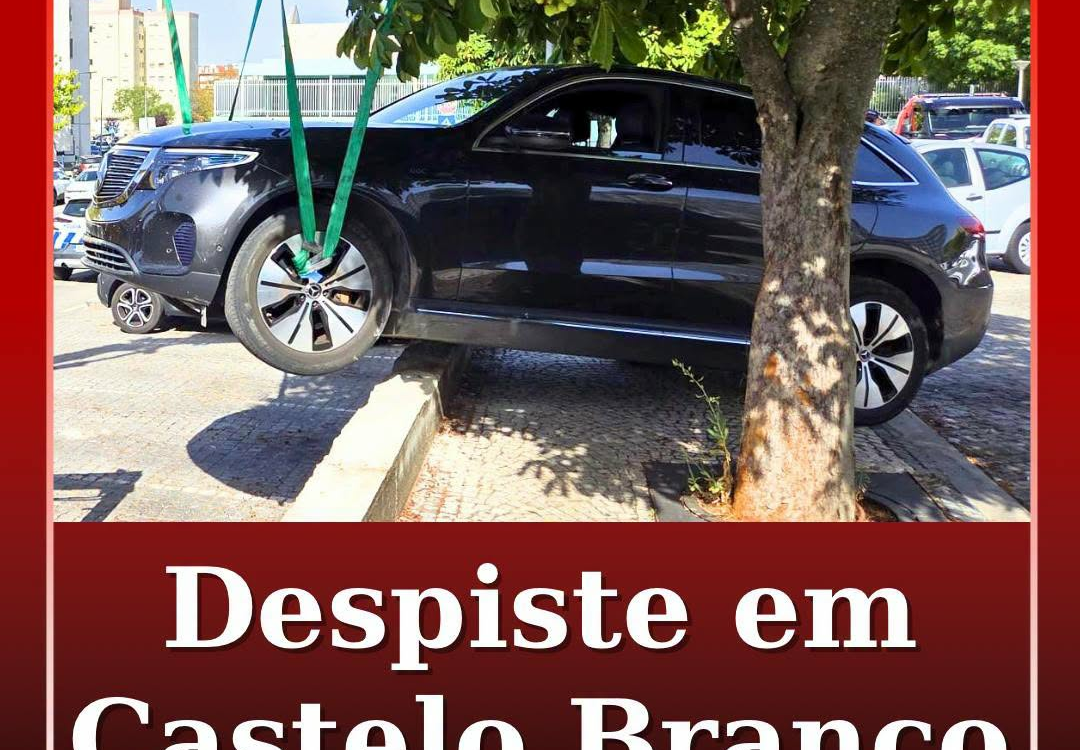 Um veículo ligeiro despistou-se na manhã desta sexta-feira, 7 de agosto