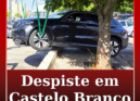 Um veículo ligeiro despistou-se na manhã desta sexta-feira, 7 de agosto