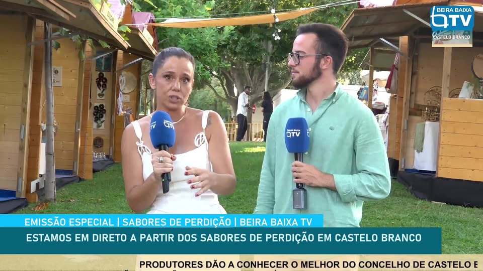 EM DIRETO: 1º DIA - FESTIVAL SABORES DE PERDIÇÃO