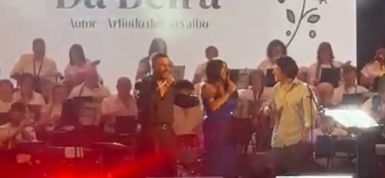 A Orquestra Típica Cordinhas da Beira Baixa atuou esta quinta-feira