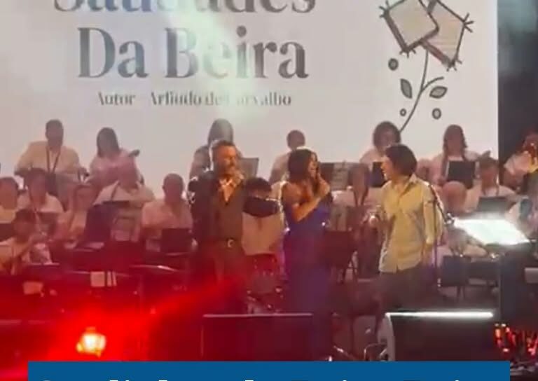 A Orquestra Típica Cordinhas da Beira Baixa atuou esta quinta-feira