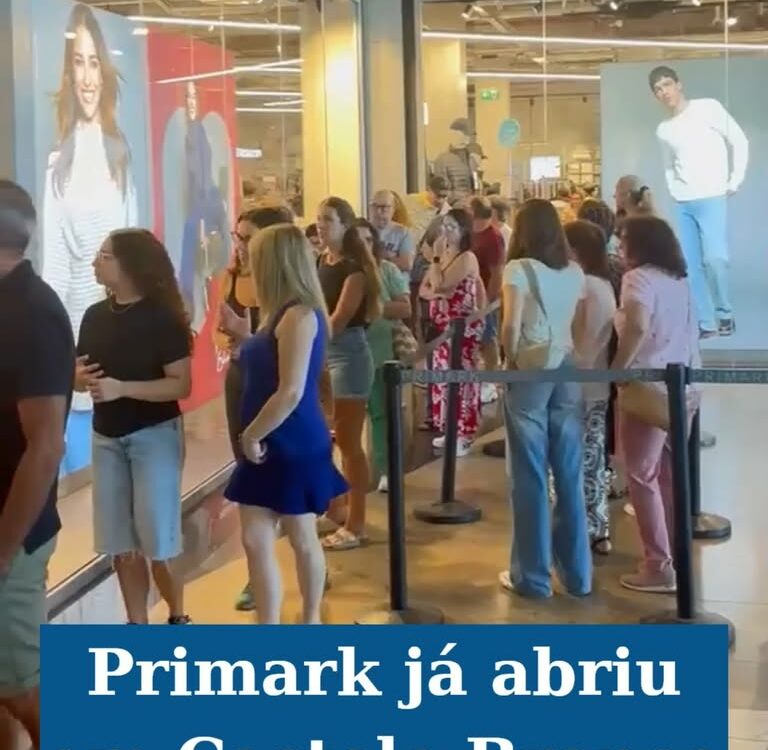 A Primark já abriu portas em Castelo Branco e