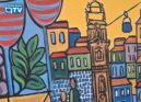 A arte de Rosário Bello chegou ao Porto através de um mural com seis metros de c