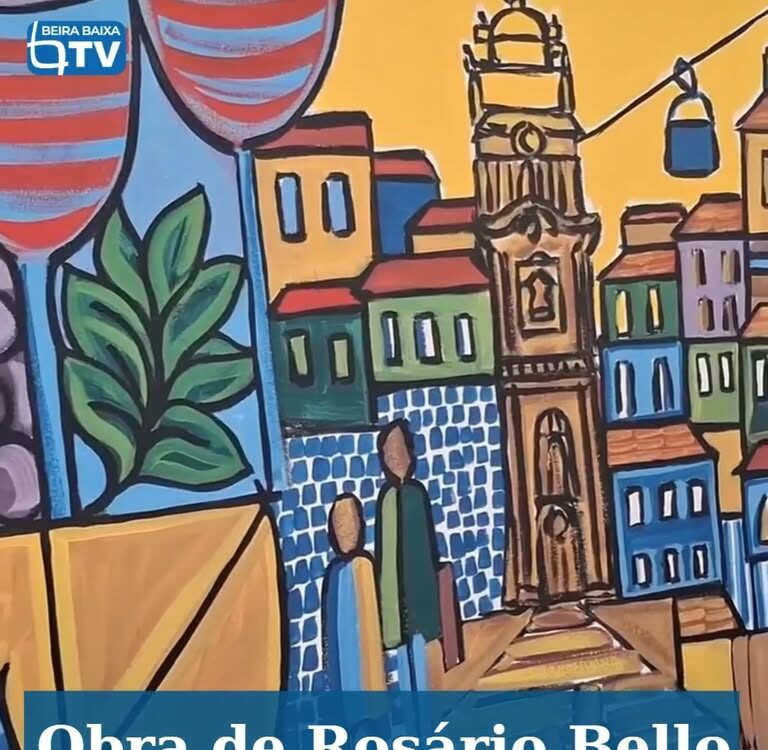A arte de Rosário Bello chegou ao Porto através de um mural com seis metros de c