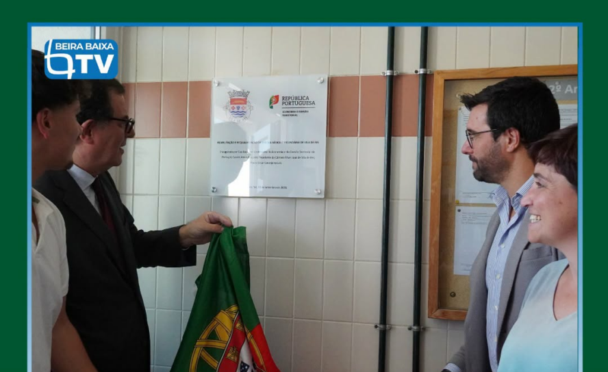 A reabilitação e requalificação da Escola Básica e Secundária de Vila de Rei foi