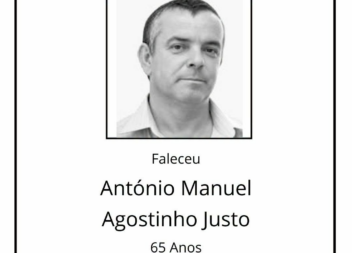 Faleceu António Manuel Agostinho Justo, aos 65 anos.