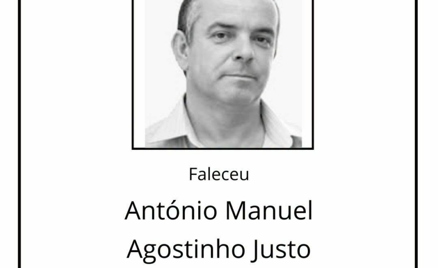 Faleceu António Manuel Agostinho Justo, aos 65 anos.