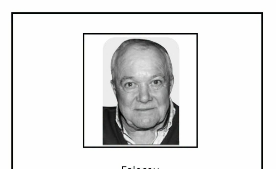 Faleceu Joaquim Figueira Caldeira, aos 68 anos.