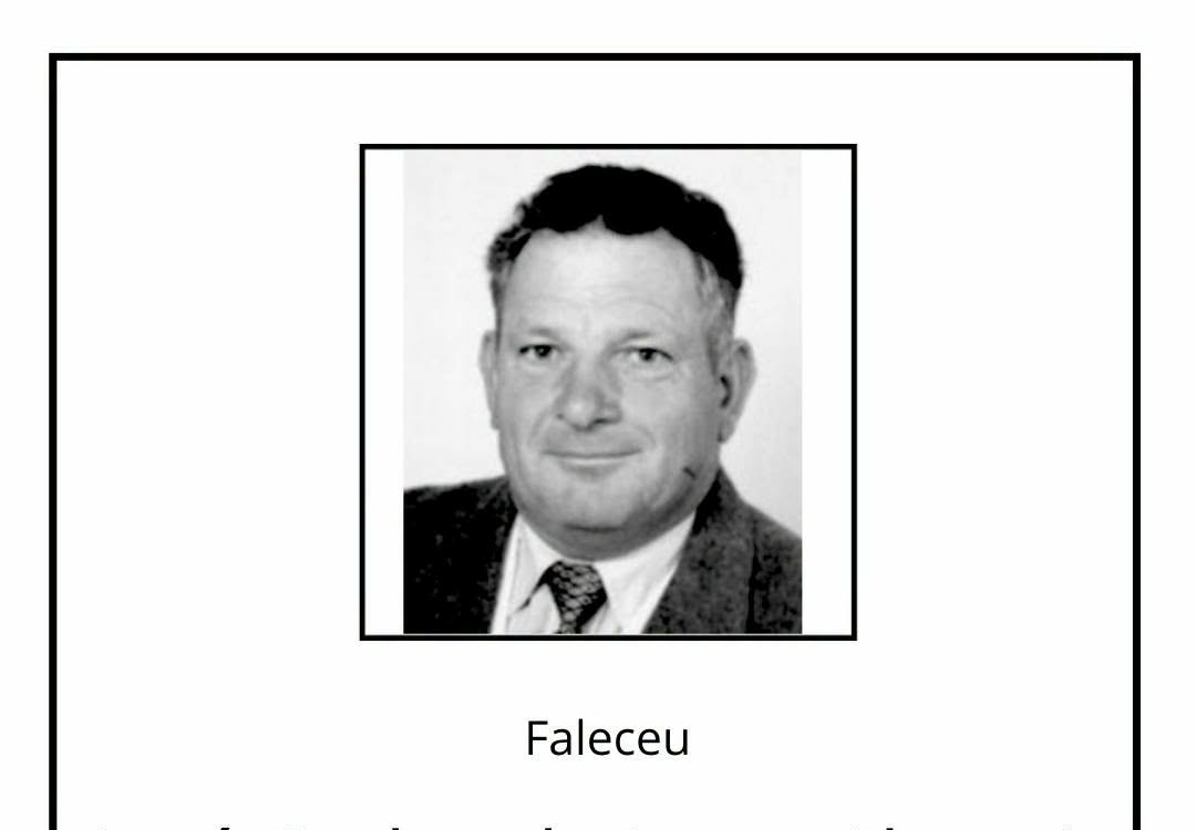 Faleceu José Carlos de Jesus Algarvio, aos 77 anos, natural do Tortosendo.