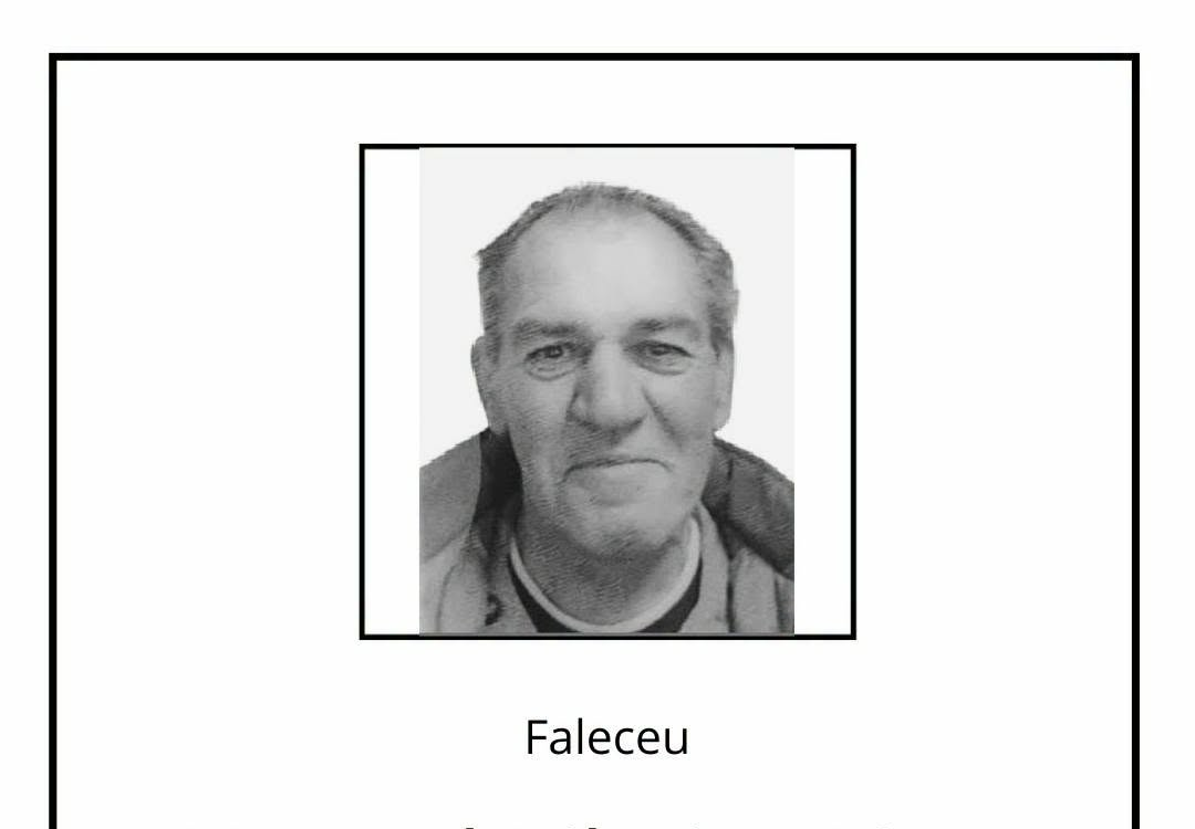 Faleceu Manuel Ribeiro Pires, aos 60 anos.