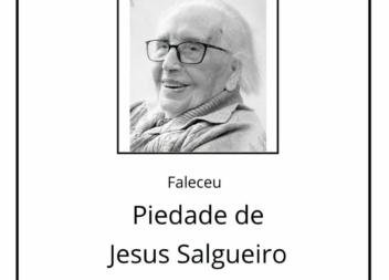 Faleceu Piedade de Jesus Salgueiro, aos 101 anos, natural de São Miguel de Acha.