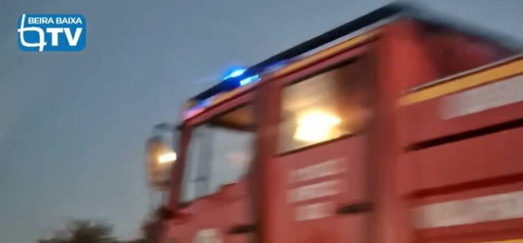 Foi vista uma coluna de meios na A1 que se dirige para os fogos em Proença-a-Nov