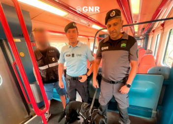 GNR de Castelo Branco participa na Operação RAILPOL