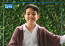 Leonardo Esperanço, jovem de 12 anos, natural de Aldeia Nova do Cabo