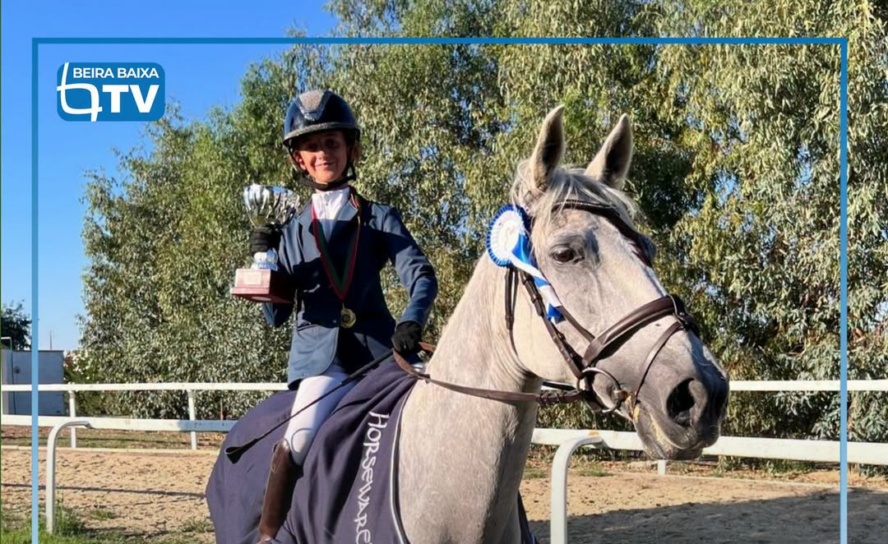 Matilde Amorim Coelho Saraiva conquistou o primeiro lugar na categoria de Inicia