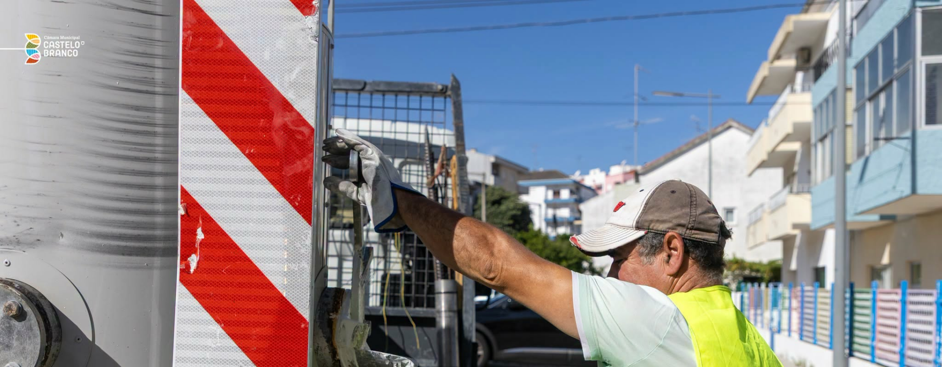 Município de Castelo Branco reforça pintura das passadeiras