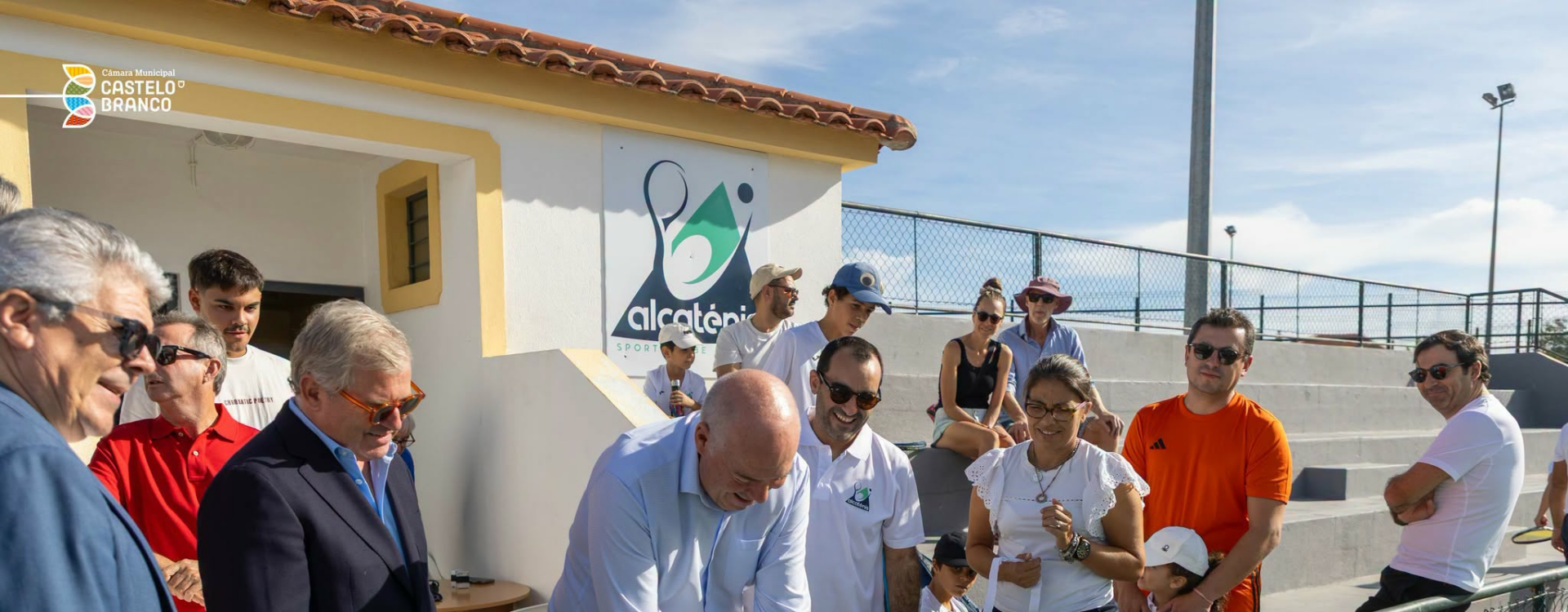 O Alcaténis Sport Clube inaugurou, no sábado, 26 de setembro