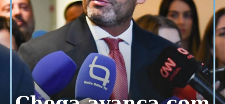 O Chega vai avançar com uma moção de censura ao Governo na sequência das polémic