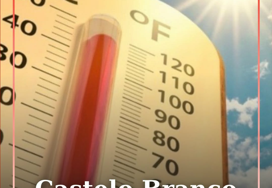 O IPMA colocou todos os concelhos do distrito de Castelo Branco sob aviso amarel