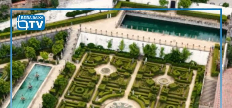 O Jardim do Paço Episcopal, em Castelo Branco
