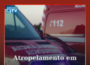 O alerta para um atropelamento na EN 352, no km 30, em Póvoa de Rio de Moinhos,