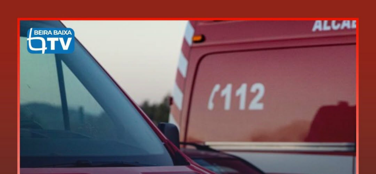 O alerta para um atropelamento na EN 352, no km 30, em Póvoa de Rio de Moinhos,