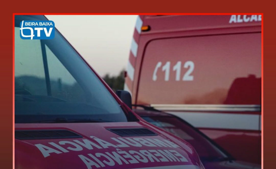 O alerta para um atropelamento na EN 352, no km 30, em Póvoa de Rio de Moinhos,