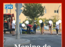 O alerta para um atropelamento na Rua Dr. Henrique Carvalhão em Castelo Branco f