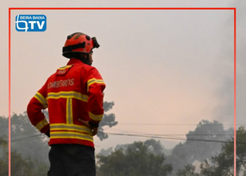 O incêndio em Alvito da Beira, no concelho de Proença-a-Nova