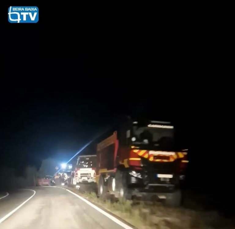 O incêndio que deflagrou em Alvito da Beira, Proença-a-Nova